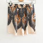 Short Estampado étnico Beige