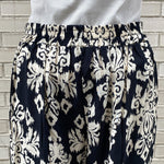 Pantalón Fluido Estampado Emy Negro