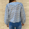 Blusa Grace Blanco/Azul