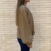 Chaqueta Fina Bomber Lisa Camel