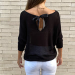 Jersey Lazo Espalda Negro