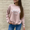 Sudadera Voilà Rosa