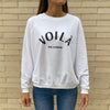 Sudadera Voilà Blanco