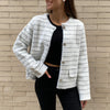 Chaqueta Botones Flor Chic