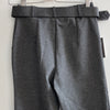 Pantalón Elástico Recto Gris