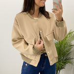 Chaqueta Bomber Autumn Marrón