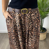 Pantalón Ancho Animal Print