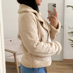 Cazadora Borreguito Beige