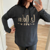 Sudadera La Dolce Vita Gris Oscuro